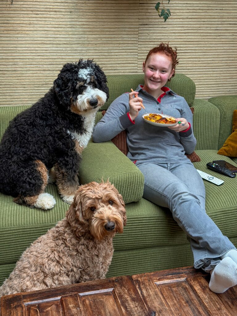 Thuis bij familie over de kook: week 5