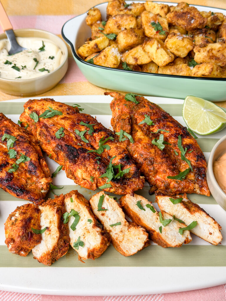 Chipotle kipfilet in plakjes gesneden