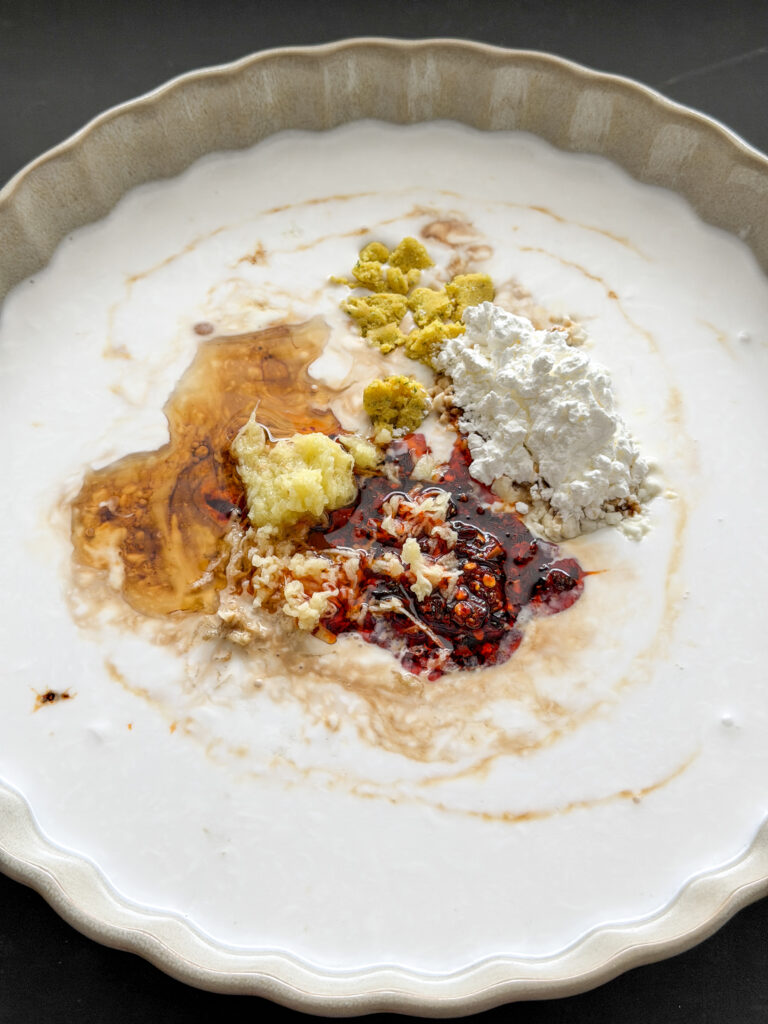 ketjap saus maken met kokosmelk