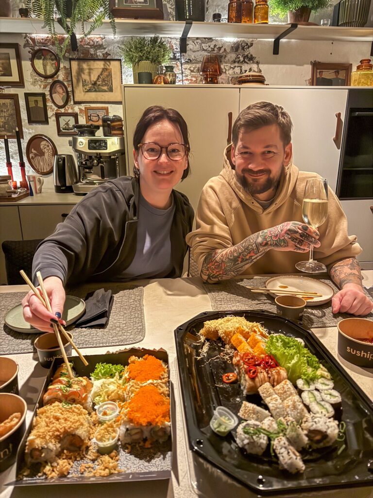 Thuis bij familie over de kook: week 6