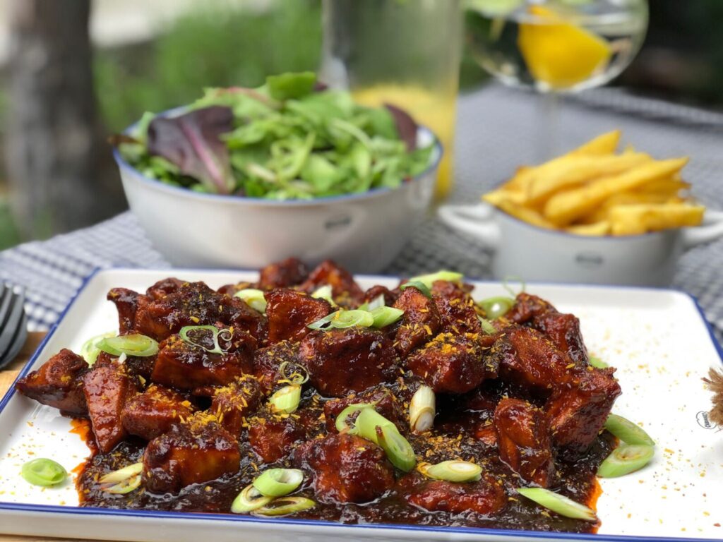 sticky chicken ofwel kip in cola - recept uit weekmenu 15