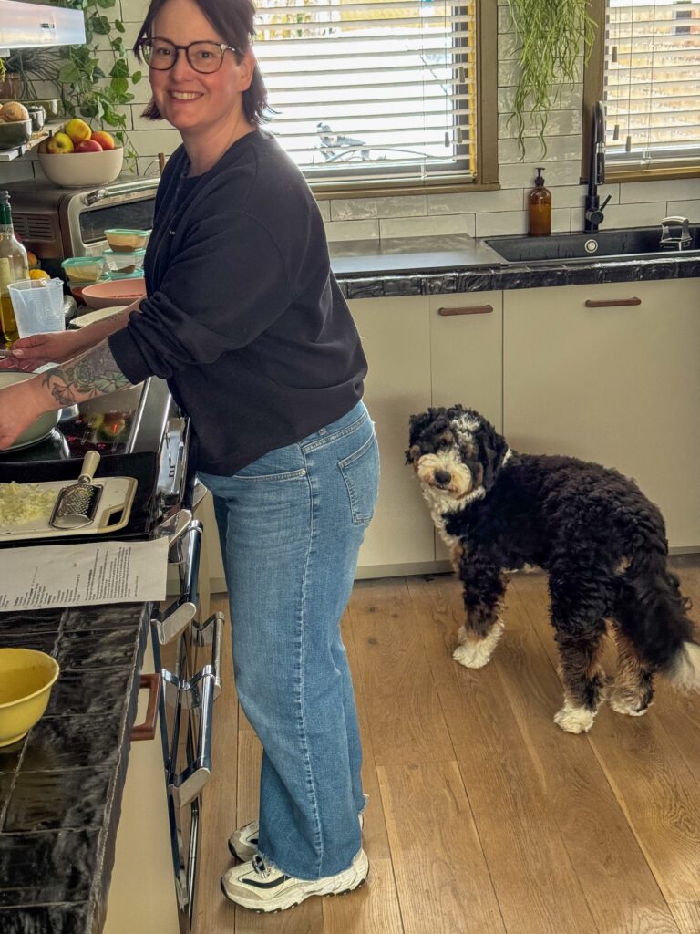 Thuis bij familie over de kook: week 14