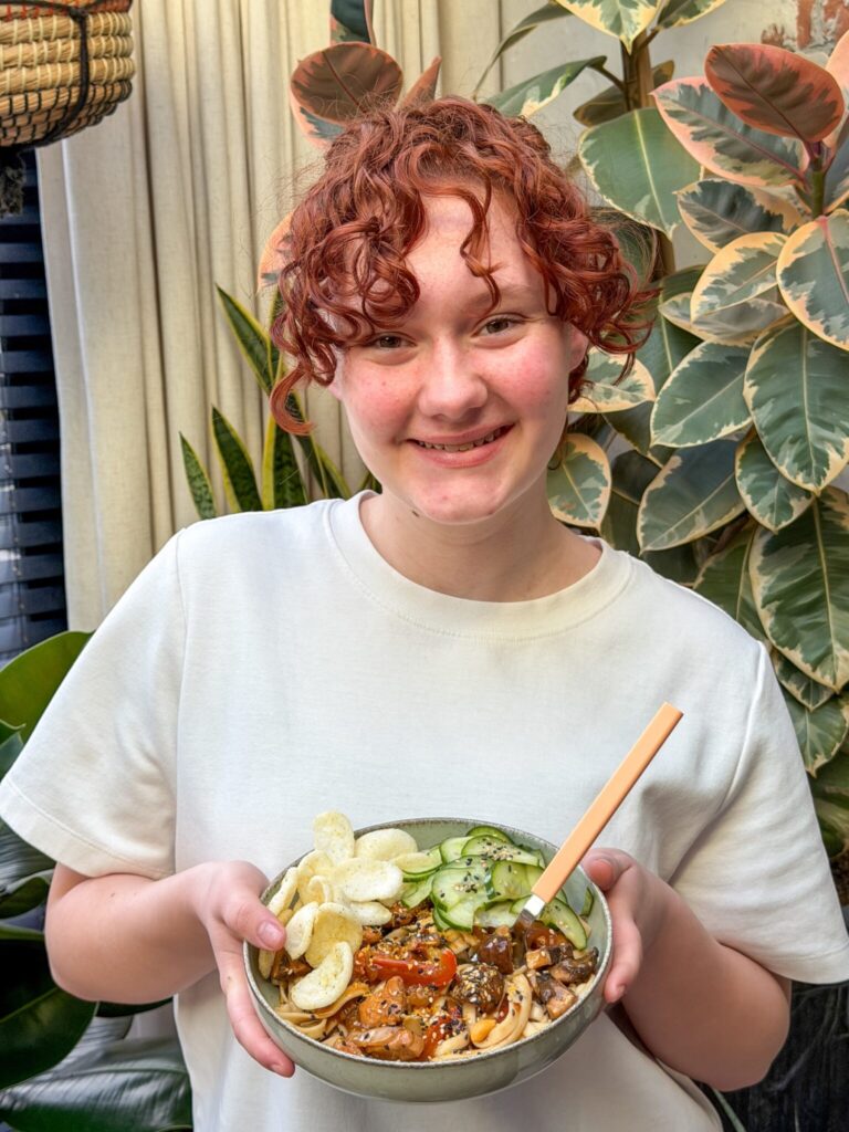 udon noedels met kip recept uit weekmenu 18