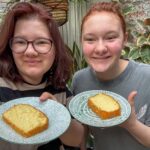 Beaudine en Amaranthe met zelfgebakken cake