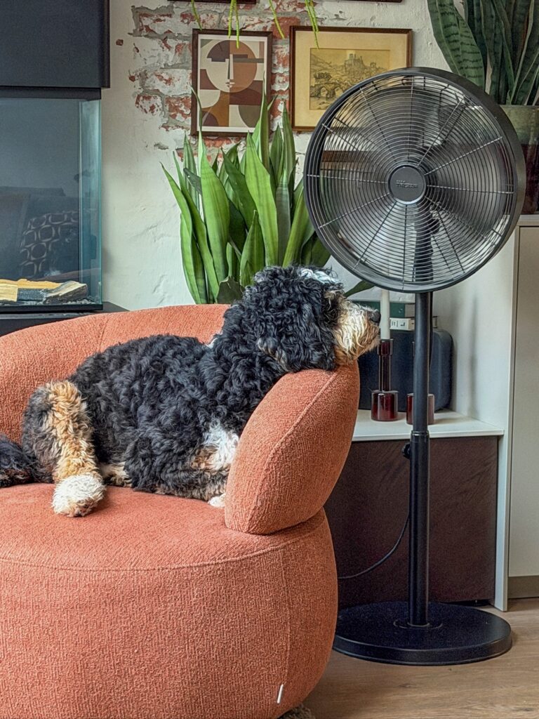 Legend ligt voor de airco