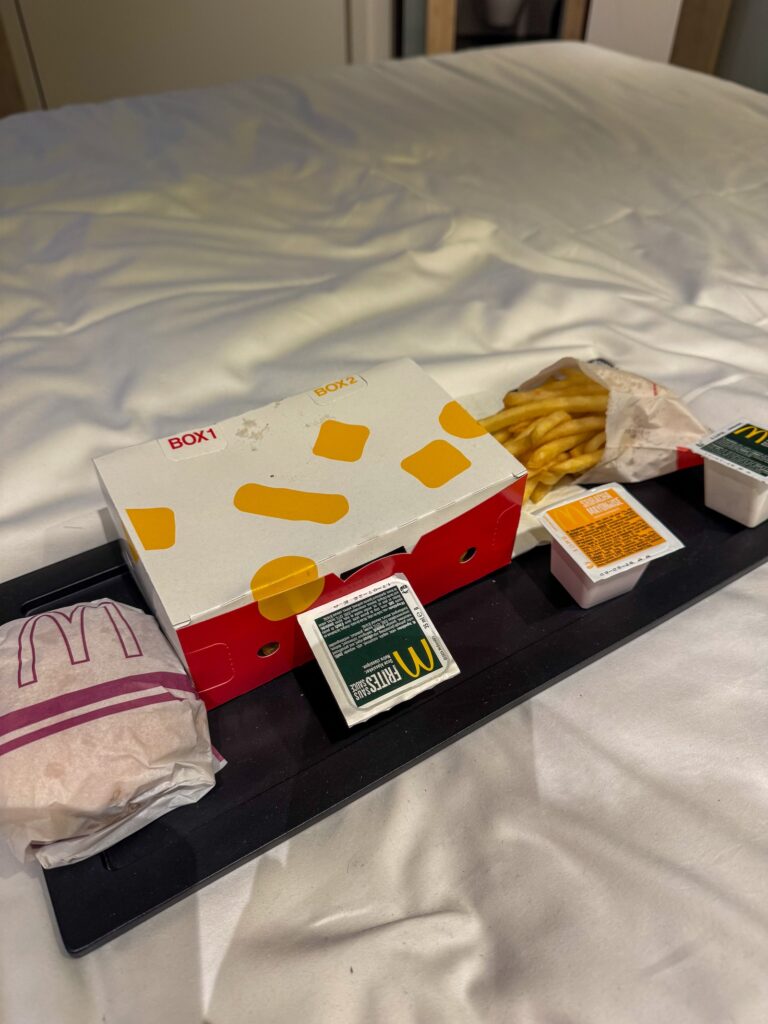 McDonald's op bed