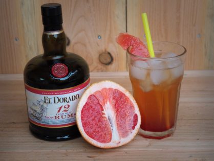 Rum El Dorado 12 Years Old: Dark Paradiso Cocktail