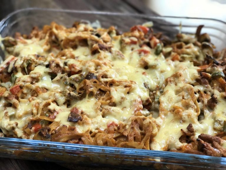 shoarma bami ovenschotel: met verrassing! shoarma bami ovenschotel: met verrassing!
