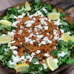 couscous salade met aubergine en harissa