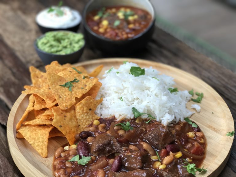 Mexicaanse chili con carne Mexicaanse chili con carne