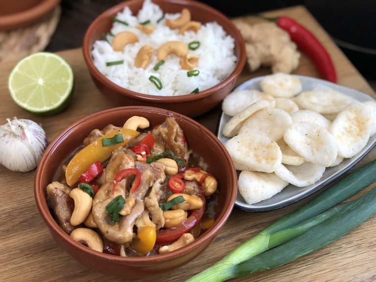 recept: Thaise kip cashew recept: Thaise kip cashew