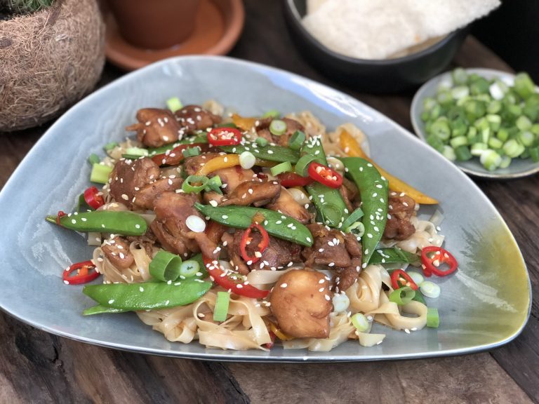 kip ketjap met paprika en sugar snaps kip ketjap met paprika en sugar snaps