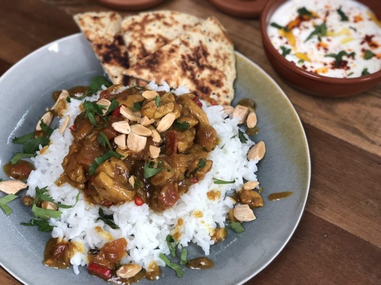 kip korma maken zonder pakjes en zakjes Indiase kip Korma maken