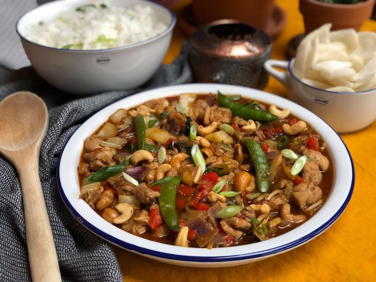Kip Siam zelf maken a la Knorr wereldgerechten kip siam