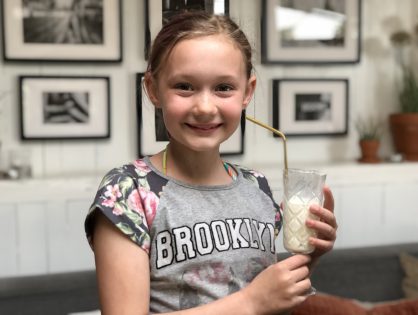 shake met banaan en melk: kidsproof
