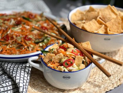 vegetarische Aziatische salade