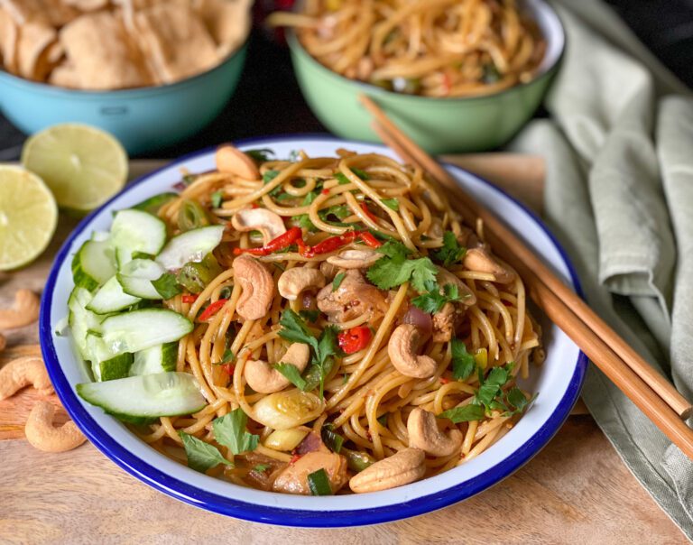 Thaise noedels: makkelijke maaltijd Thaise noedels