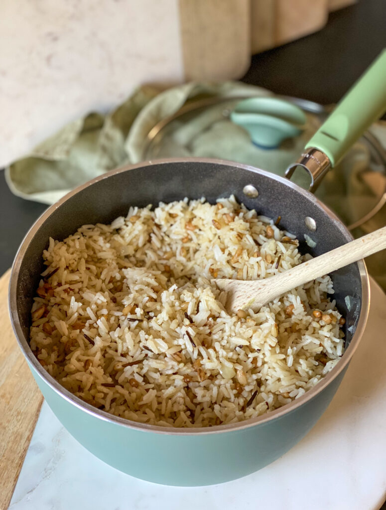 rijst koken 