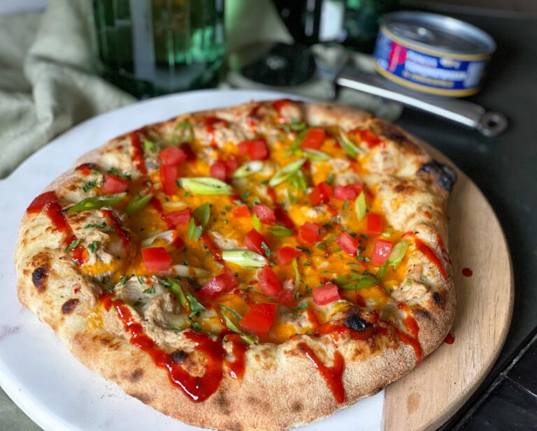 tuna melt pizza