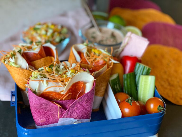 Verantwoorde lunch tortilla wraps: eet lekker veel groenten gezonde groente wraps met groente tortilla's van Santa Maria