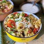 pastasalade met witte asperges