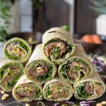 wraps met zalm en pesto roomkaas