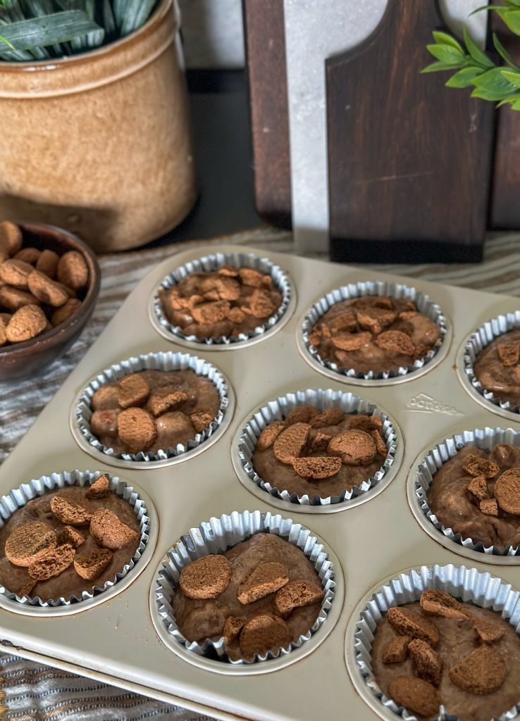 beslag vegan muffins met speculaaskruiden