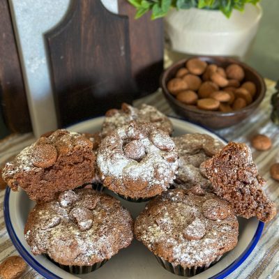 vegan kruidnoten muffins