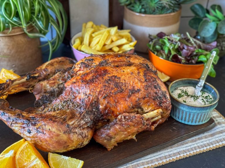 Hele kalkoen uit de oven hele kalkoen uit de oven