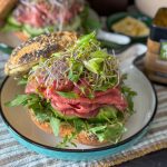 broodje rosbief met Vadouvan mayonaise
