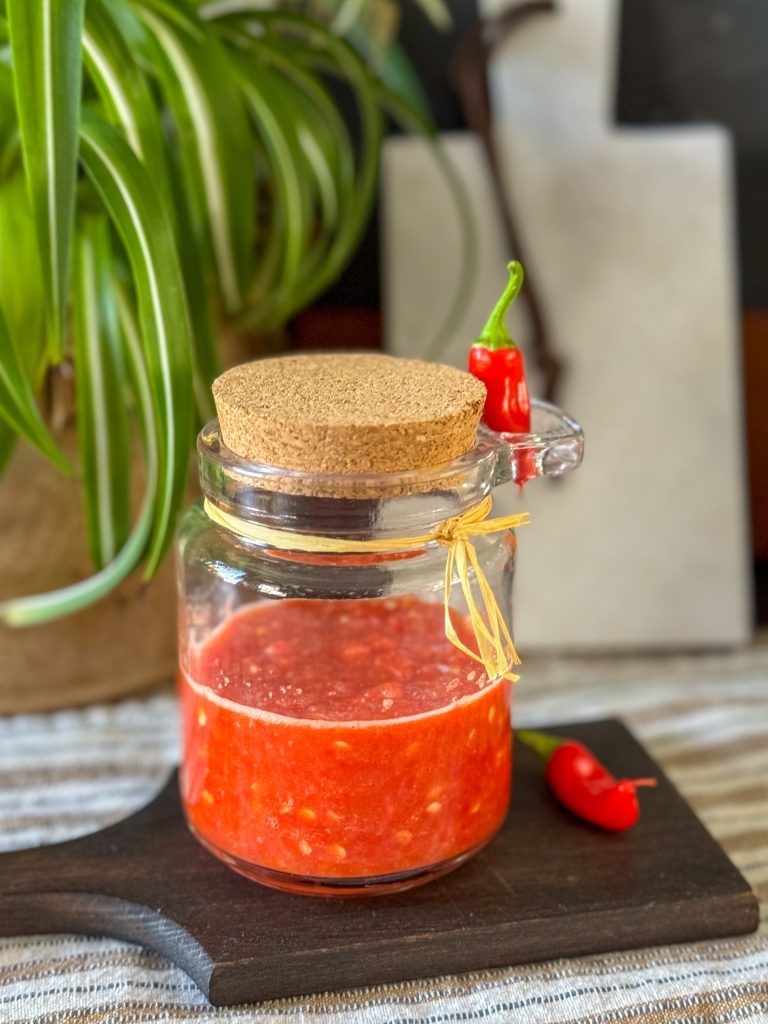 sambal oelek zelf maken