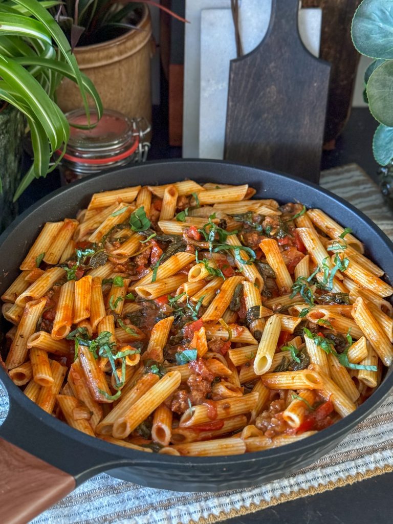 pasta met cajun 