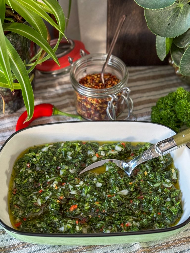 zelf chimichurri maken