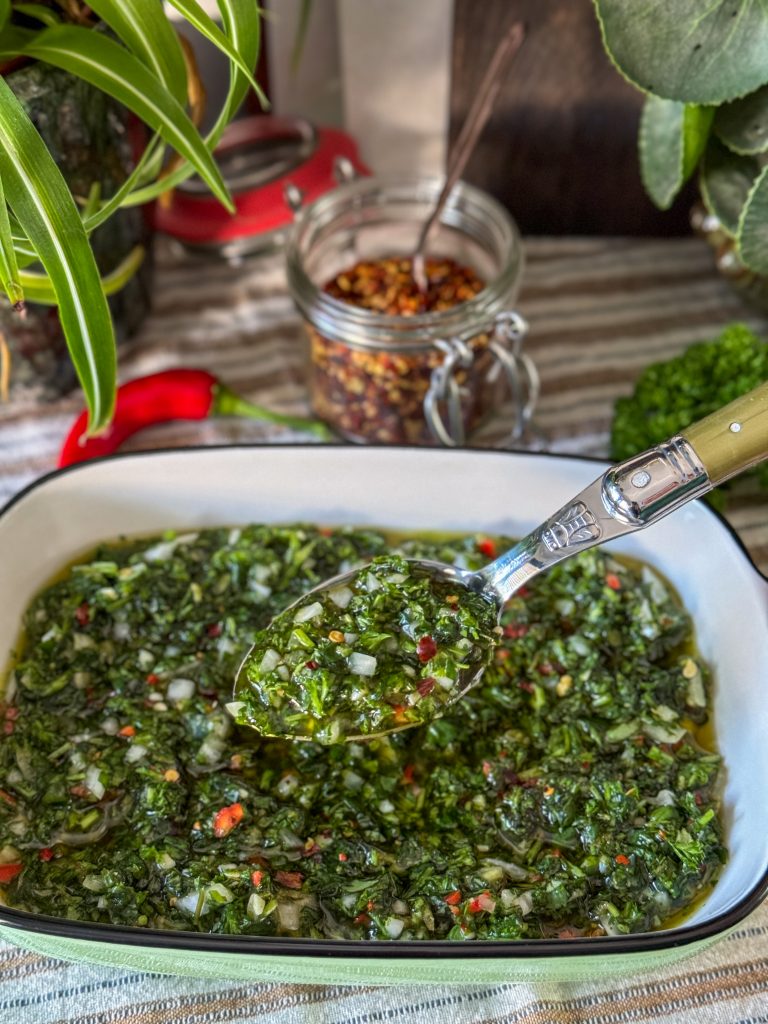 zelf chimichurri maken recept