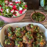 gehaktballetjes met chimichurri