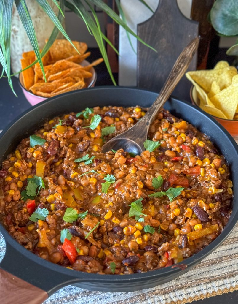 snelle en simpele chili con carne