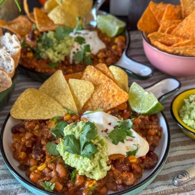 snelle chili con carne met gehakt en bonen