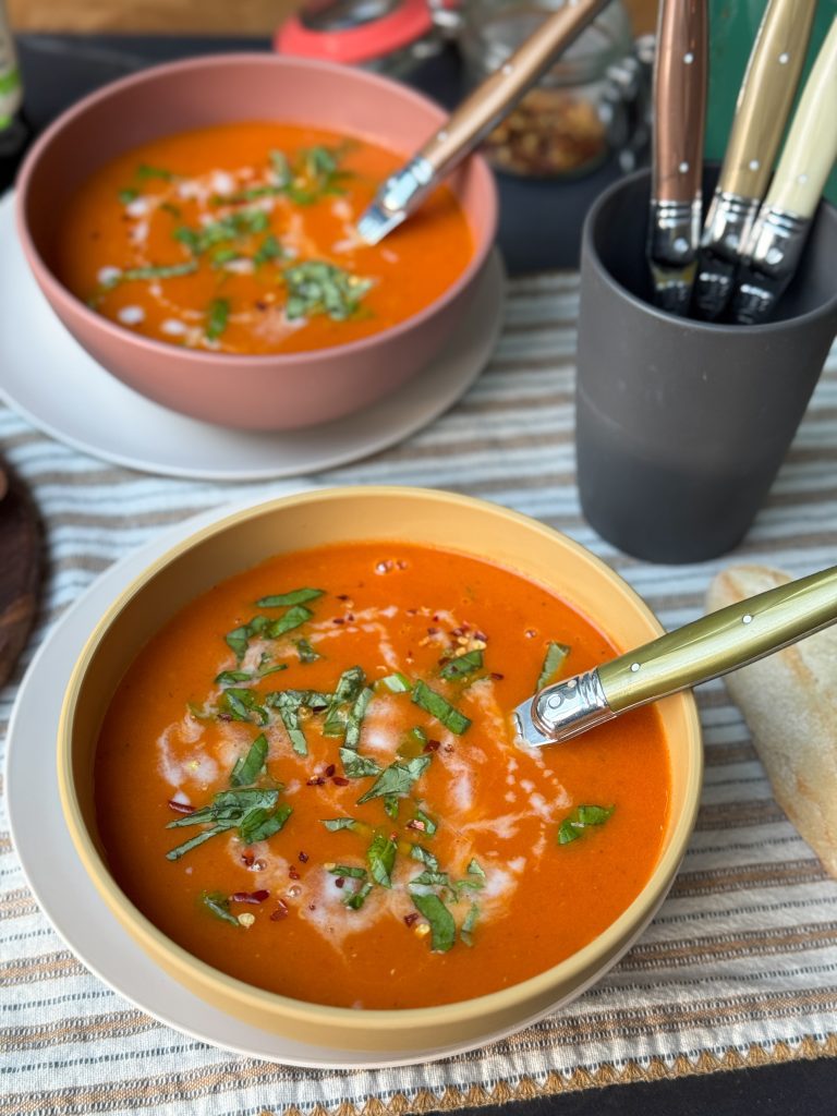 geroosterde tomatensoep simpel recept