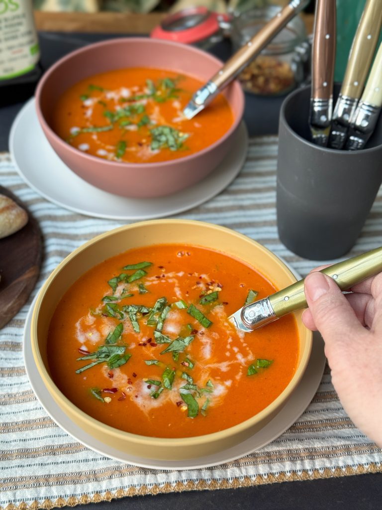 geroosterde tomatensoep