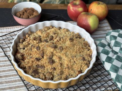 appel crumble met kruidnoten