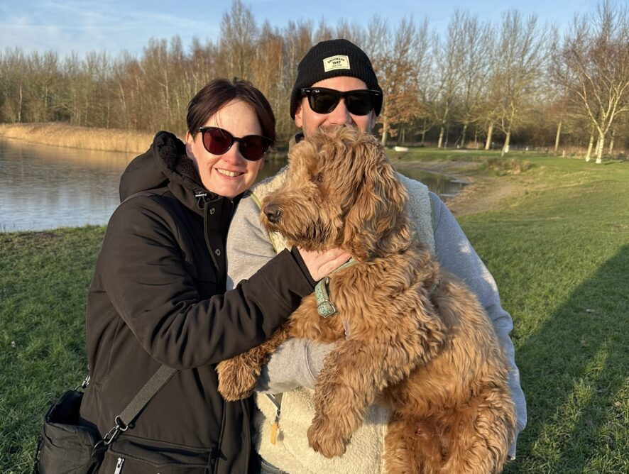 Thuis bij familie over de kook januari