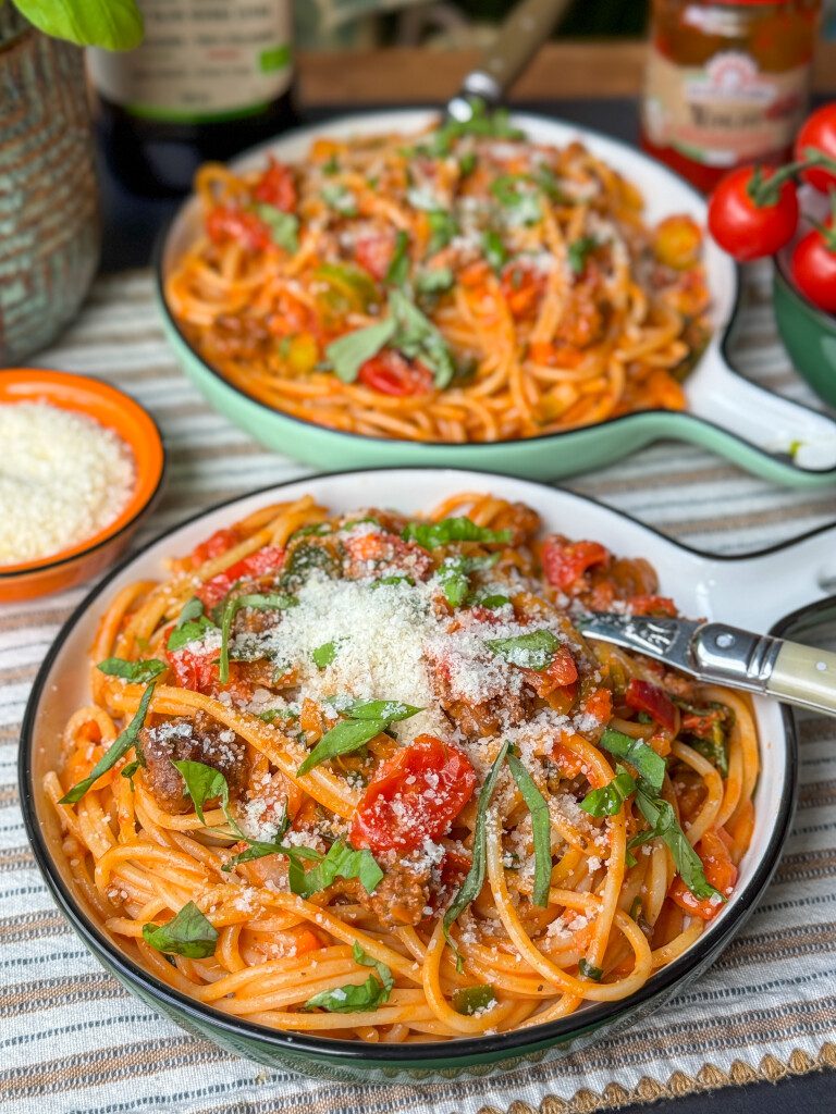 Pasta met nduja en tomaat eenvoudig en romig recept