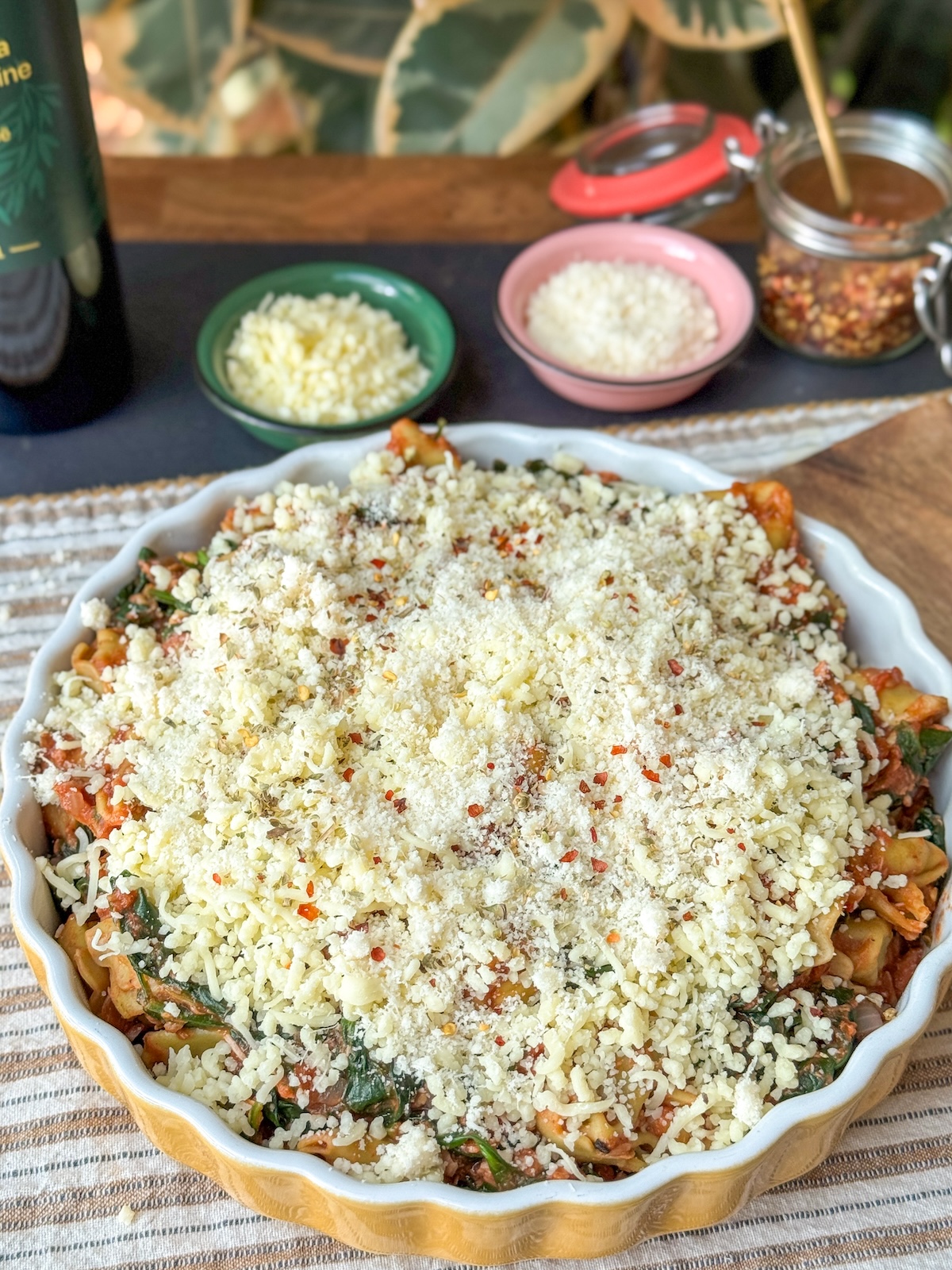 Tortellini ovenschotel met tonijn en spinazie – Simpel en smaakvol