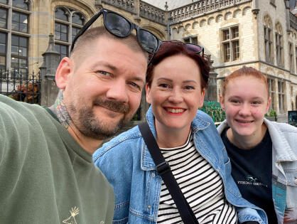 Thuis bij familie over de kook: week 34