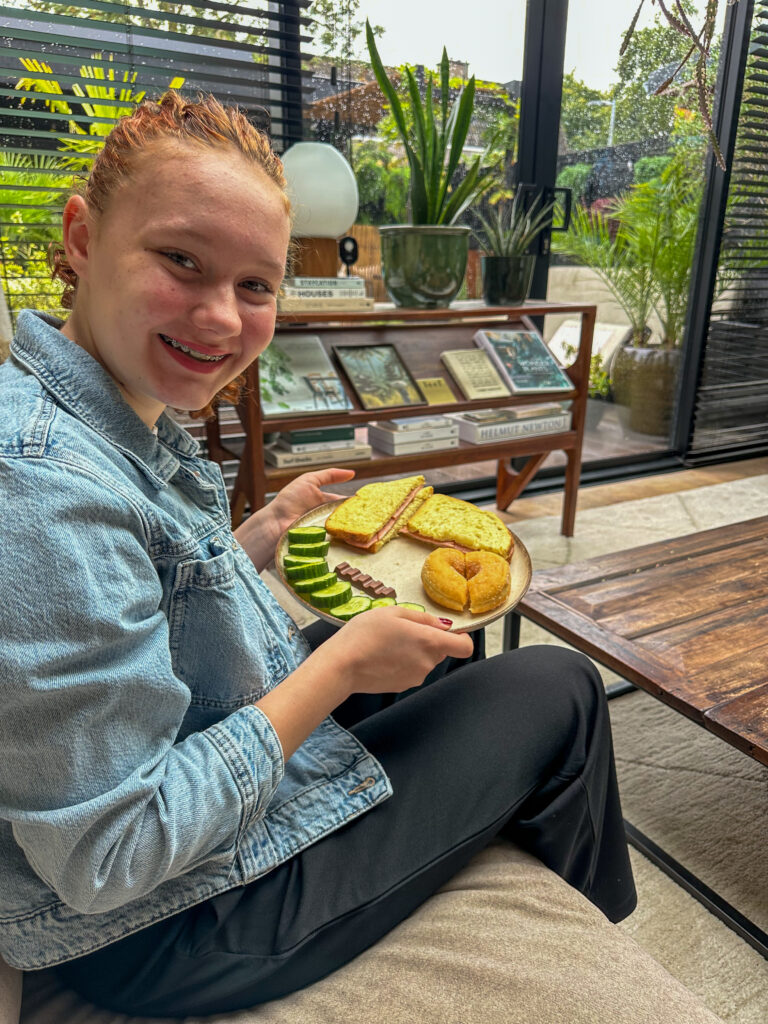 Thuis bij familie over de kook: week 36