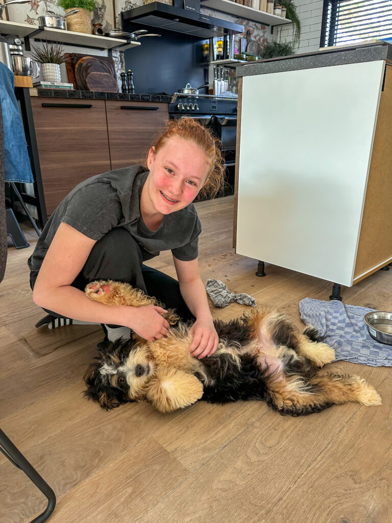 Thuis bij familie over de kook: week 36